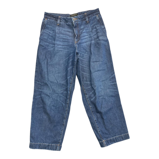 Jeans Boyfriend By Banana Republic In Blue Denim, Size:8