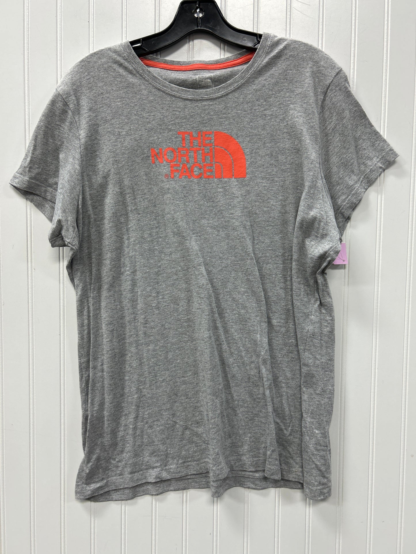 Athletic Top Ss By The North Face In Grey, Size:Xl