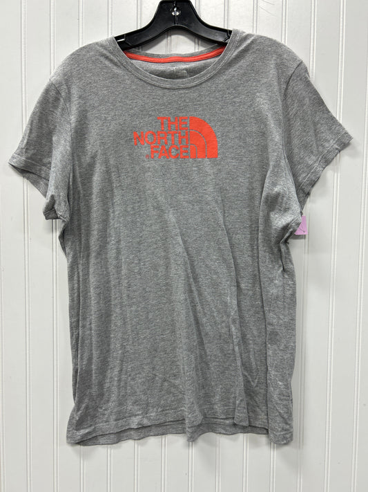 Athletic Top Ss By The North Face In Grey, Size:Xl