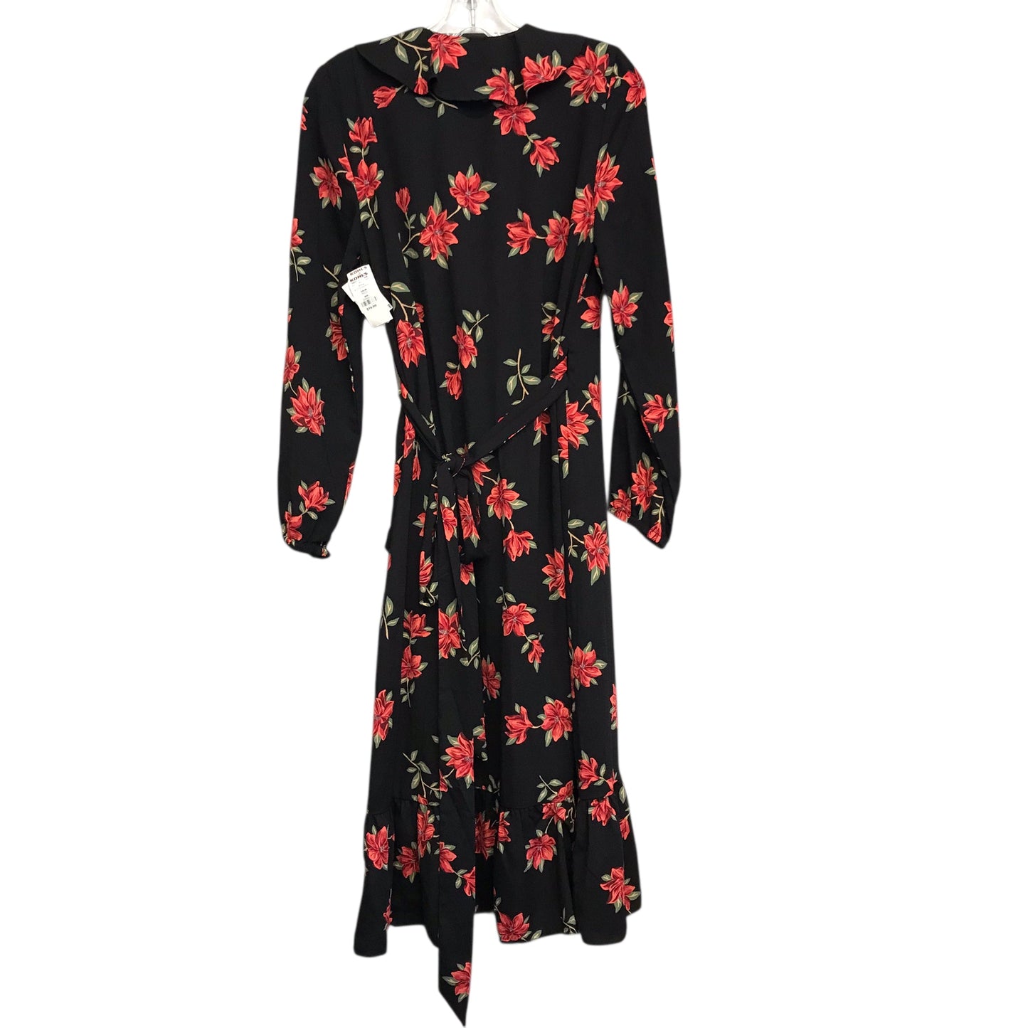 Dress Casual Midi By Draper James In Black & Red, Size:S