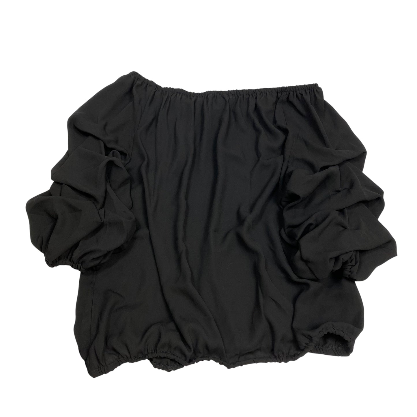Top 3/4 Sleeve By Cece In Black, Size:Xl