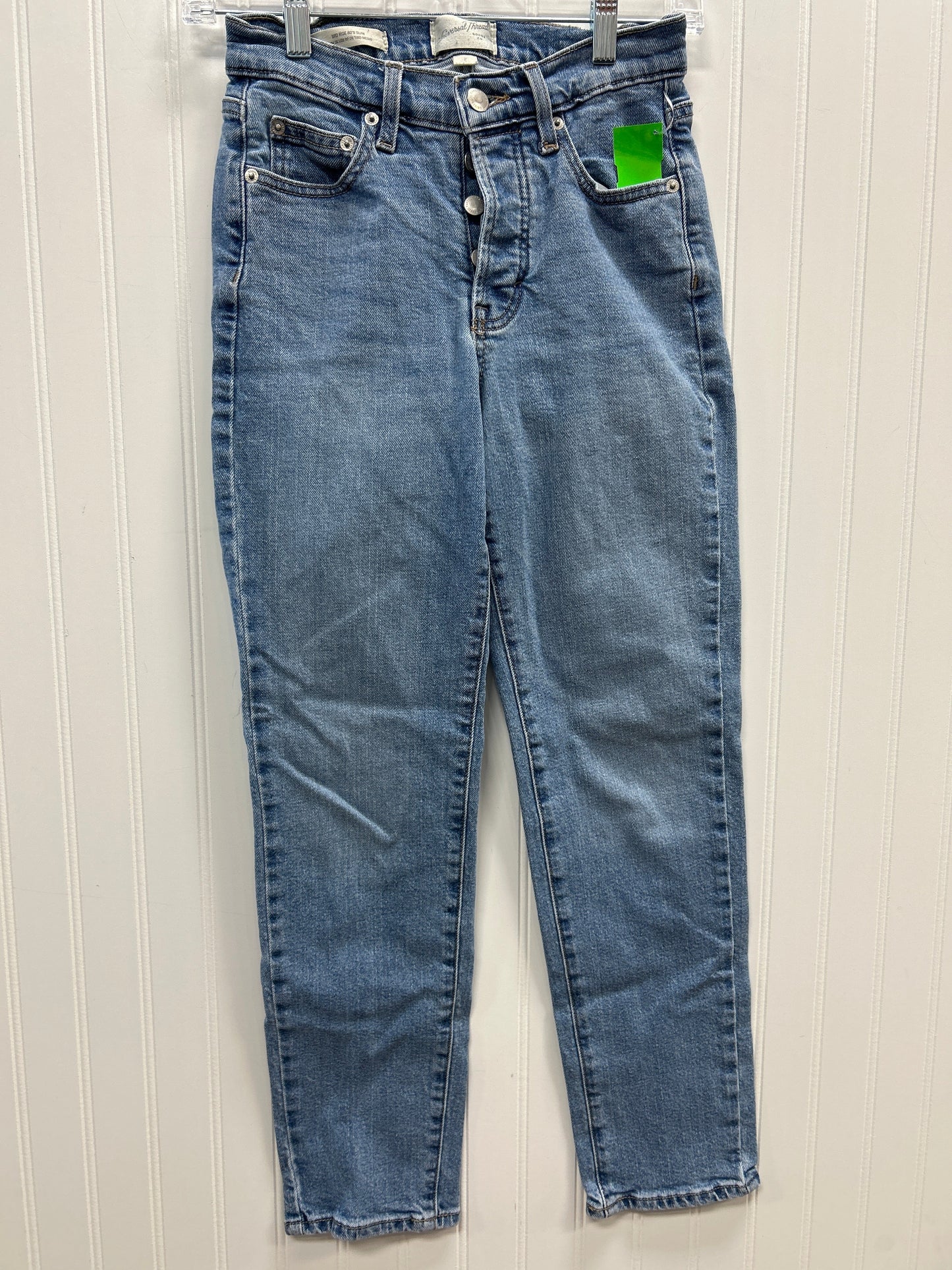 Jeans Skinny By Universal Thread In Blue Denim, Size:2