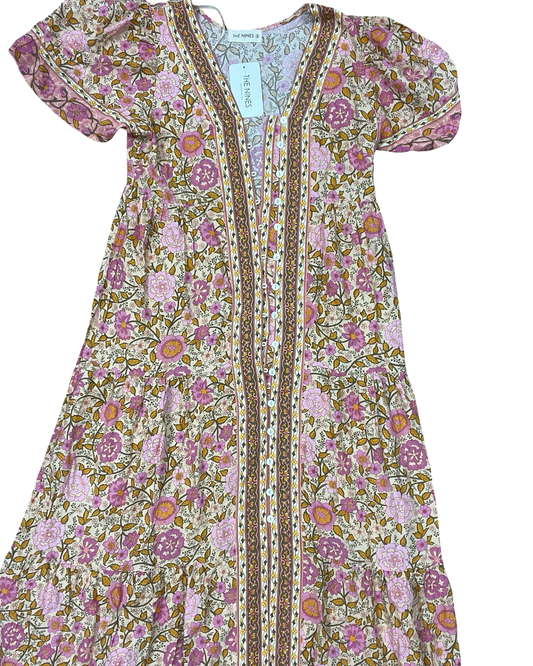 Dress Casual Maxi By The Nines In Pink, Size:S