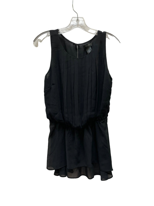 Blouse Sleeveless By Bisou Bisou In Black, Size:Xs