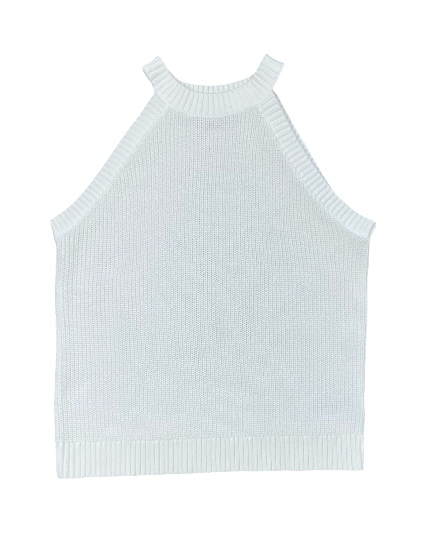 Top Sleeveless By Old Navy In White, Size:L