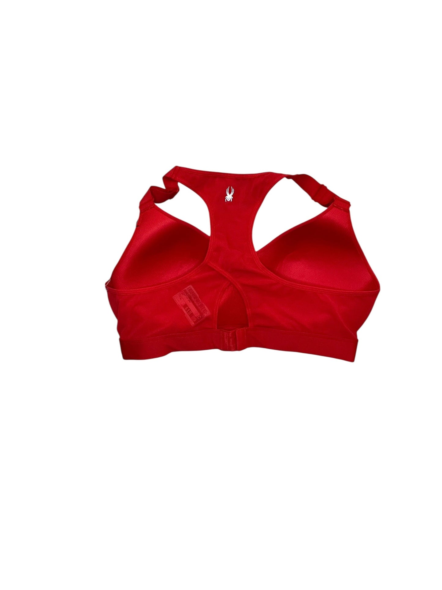 Athletic Bra By Spyder In Red, Size:Xl