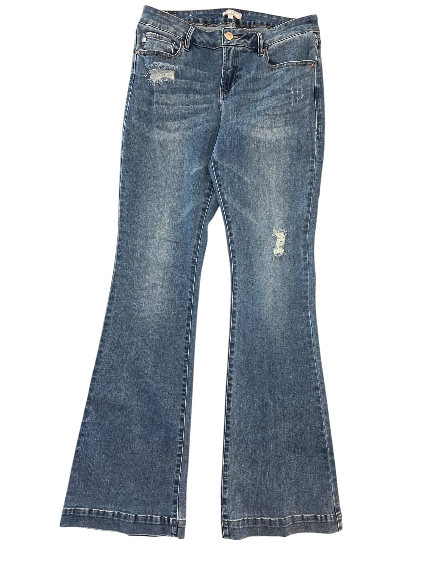 Jeans Flared By Dear John In Blue Denim, Size:6