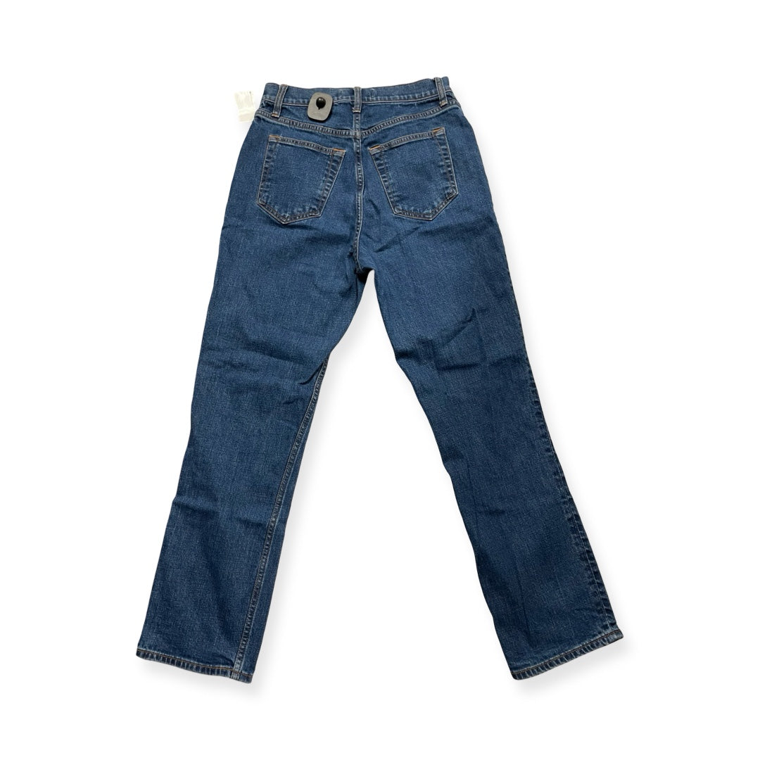 Jeans Straight By Abercrombie And Fitch In Blue Denim, Size:2L