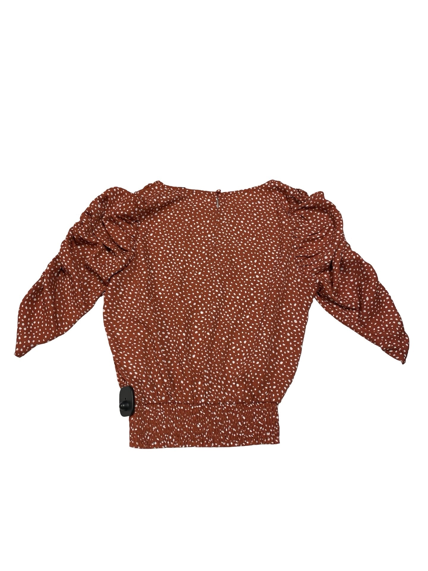 Top Ss By Paper Crane In Orange & White, Size:Xs