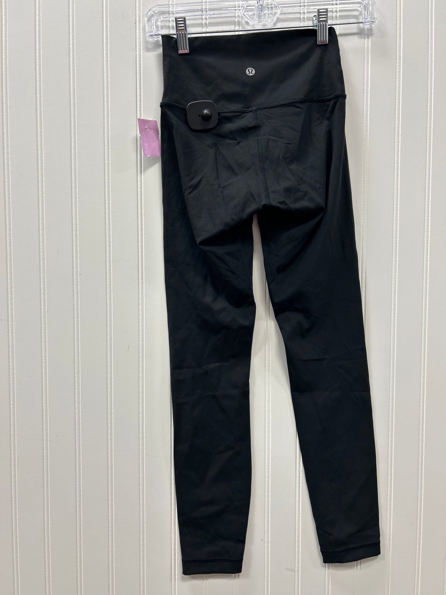 Athletic Leggings By Lululemon In Black, Size:2