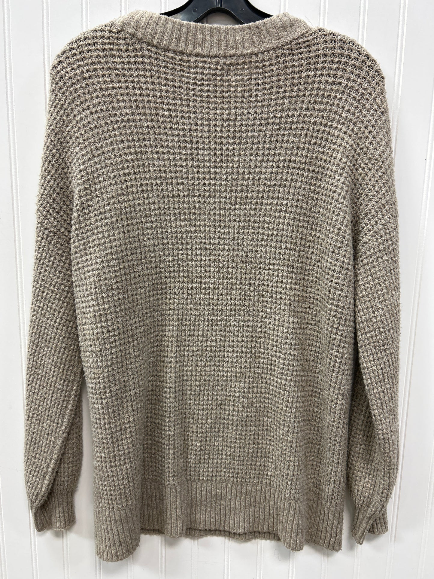 Sweater By American Eagle In Tan, Size:M