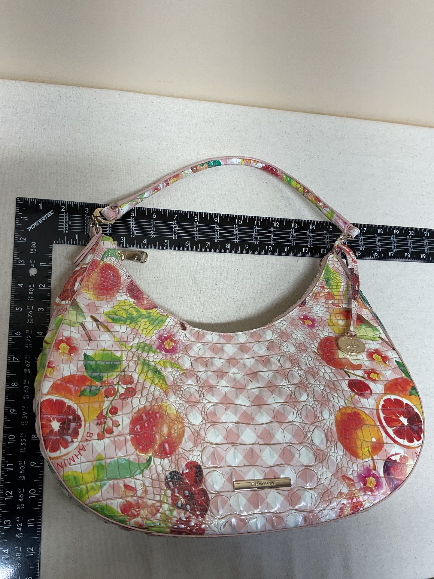 Handbag Designer By Brahmin In Multi, Size:Large