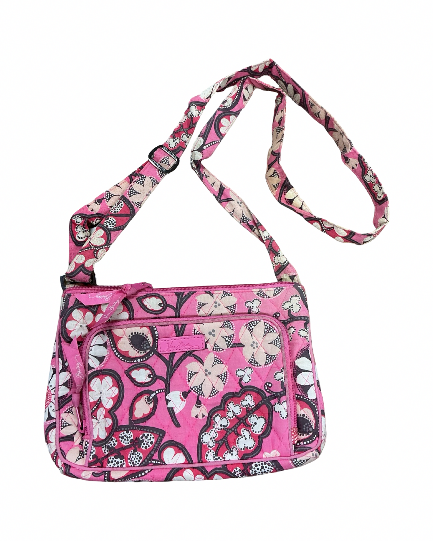 Crossbody By Vera Bradley In Pink, Size:Medium