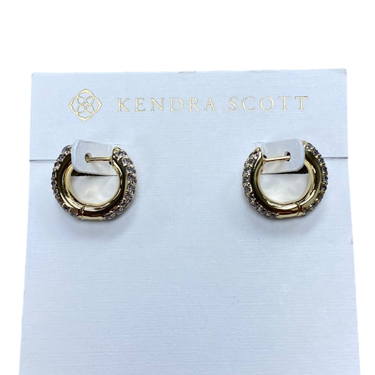 Earrings Designer By Kendra Scott In Gold