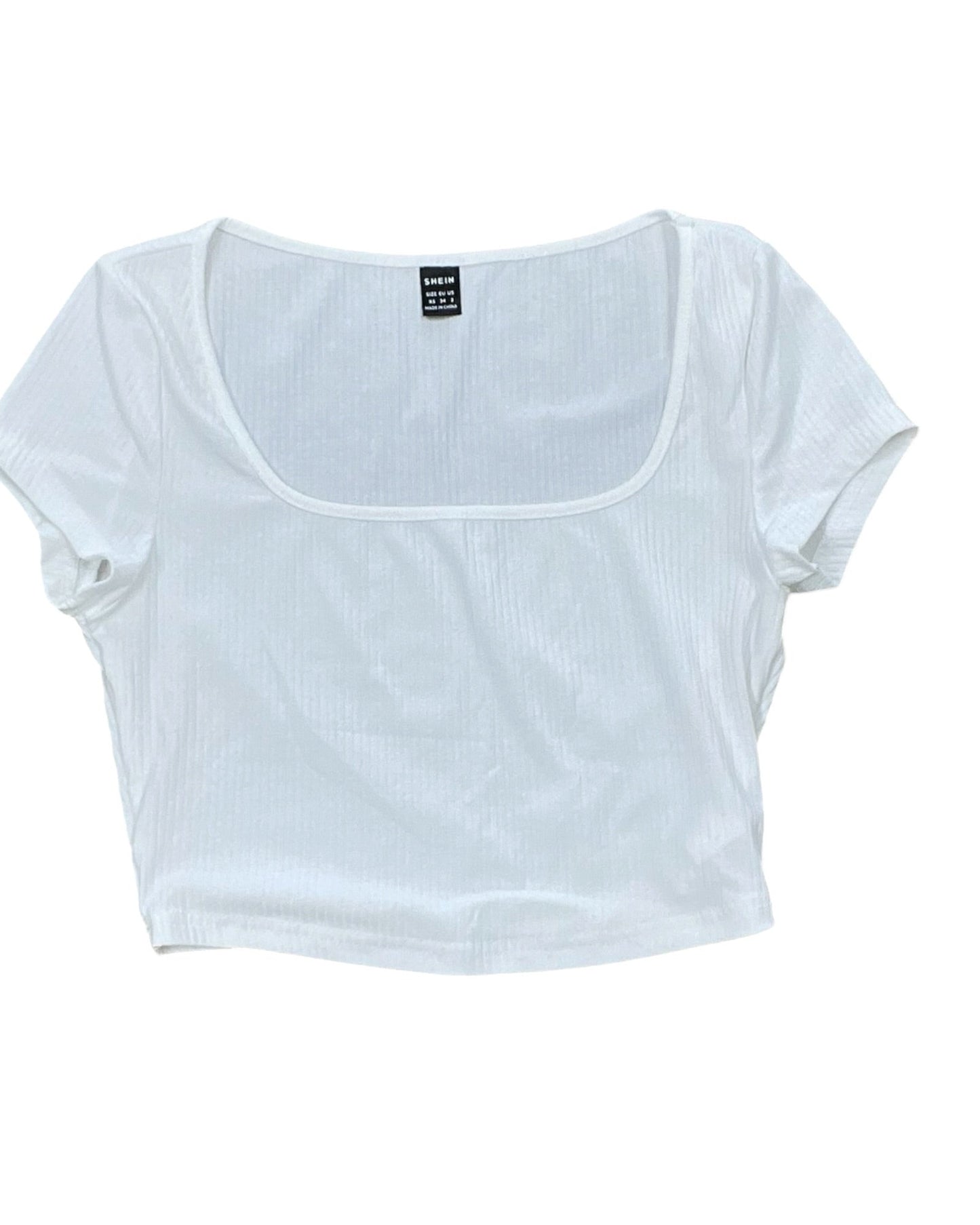 Top Ss By Shein In White, Size:Xs
