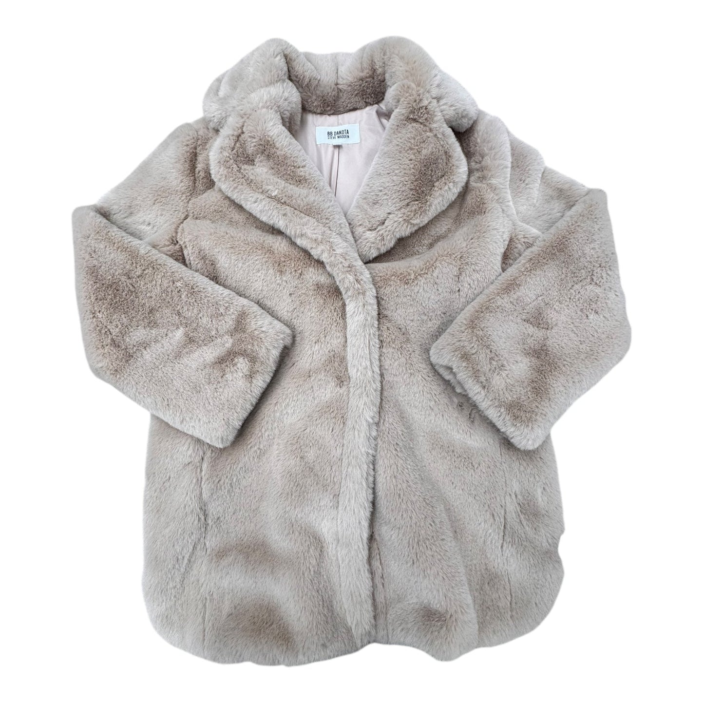 Coat Faux Fur & Sherpa By Bb Dakota In Blush, Size:M