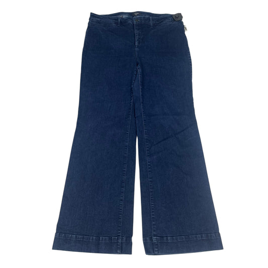 Jeans Wide Leg By Not Your Daughters Jeans In Blue Denim, Size:16
