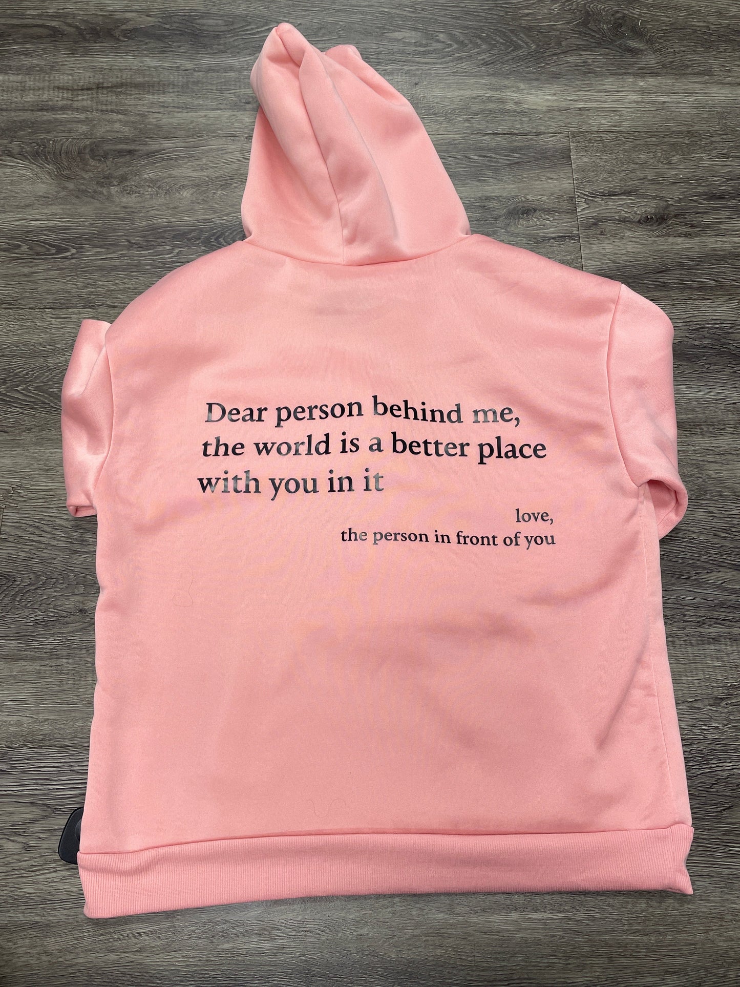 Sweatshirt Hoodie By Cmf In Pink, Size: L