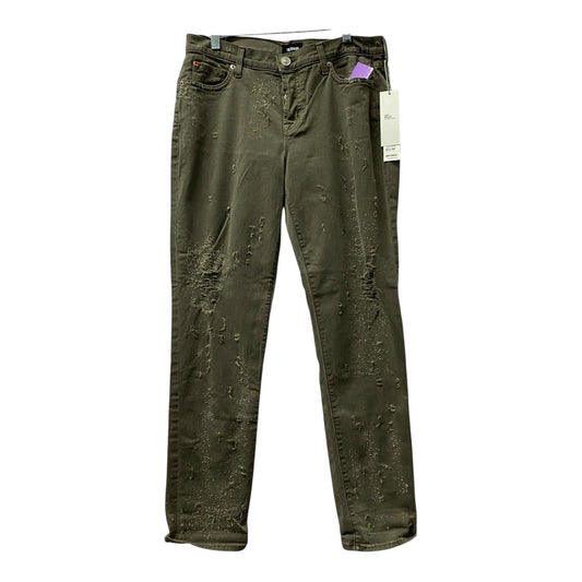 Jeans Boot Cut By Hudson In Green, Size:6