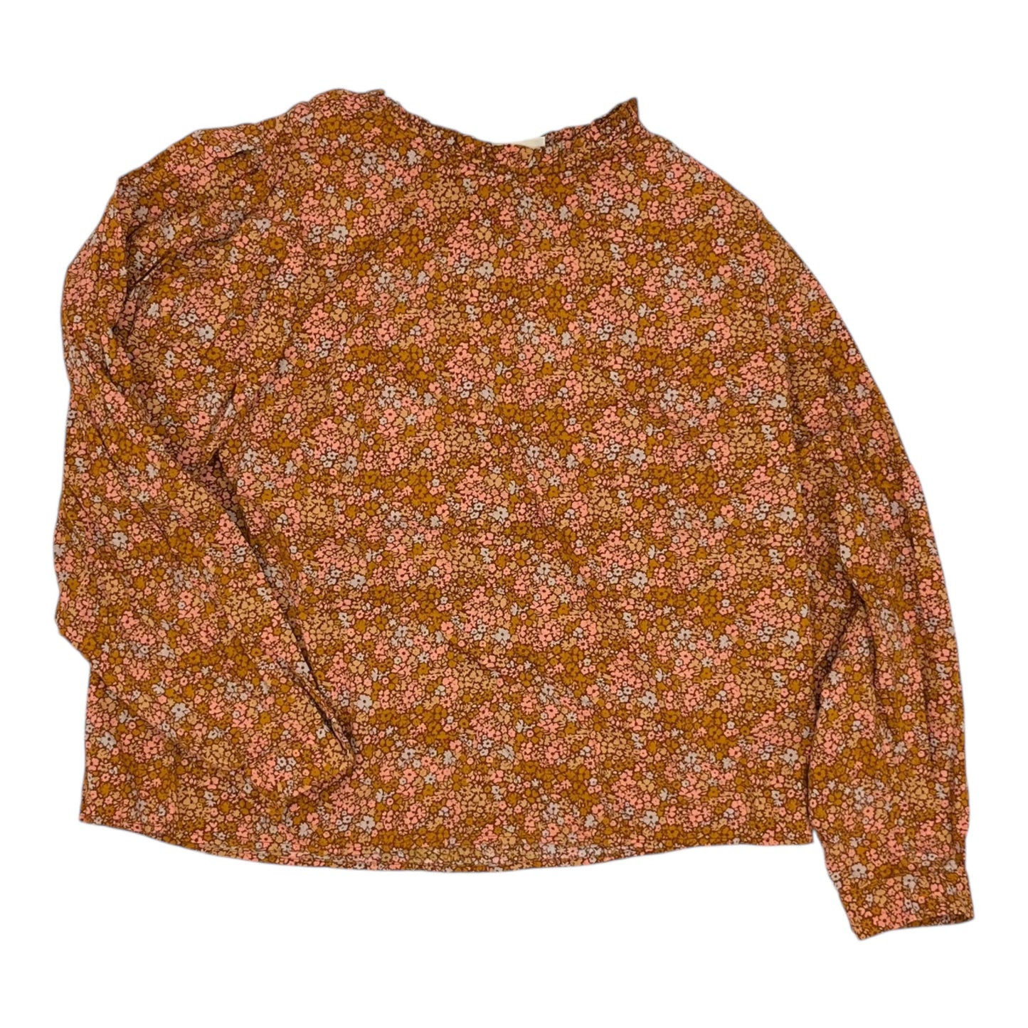 Top Ls By Universal Thread In Floral Print, Size:Xl