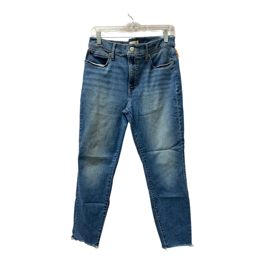Jeans Cropped By Lucky Brand In Blue, Size:12