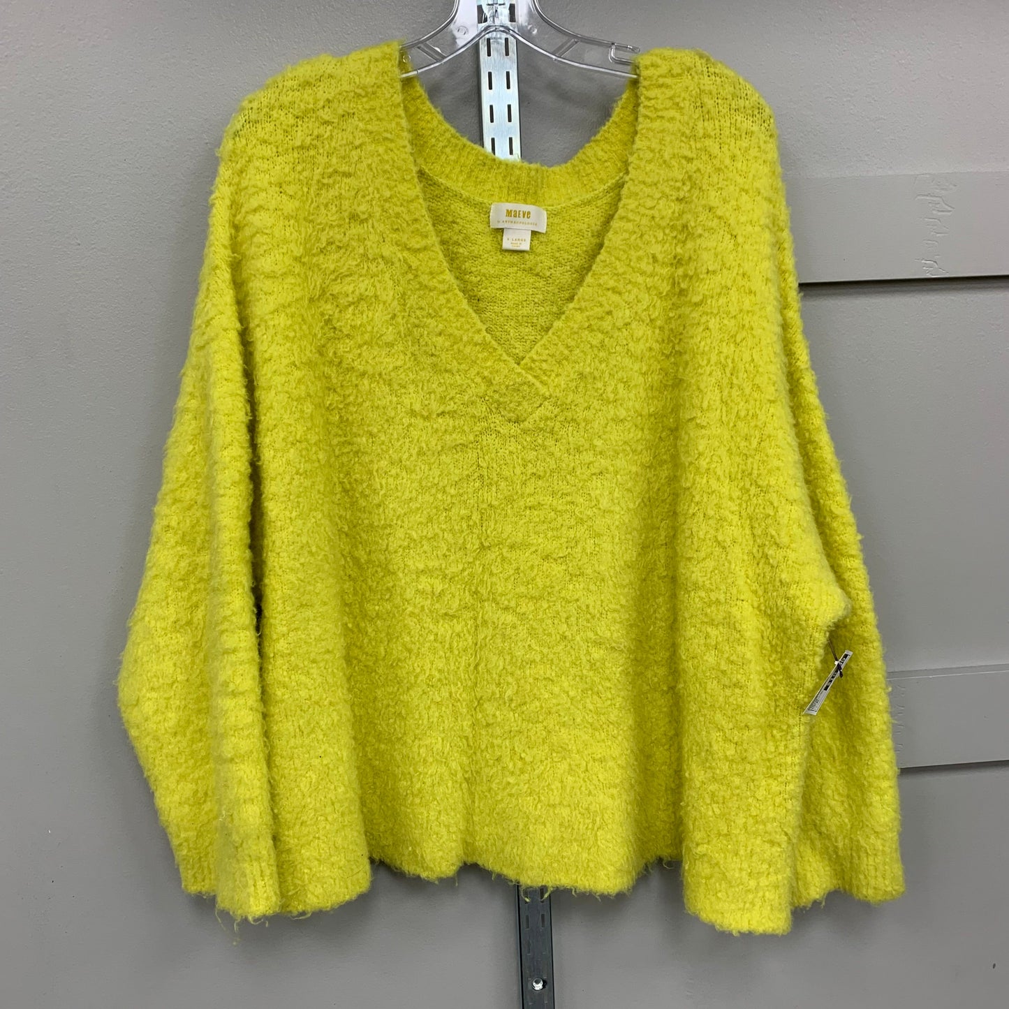 Sweater By Maeve In Yellow, Size:Xl
