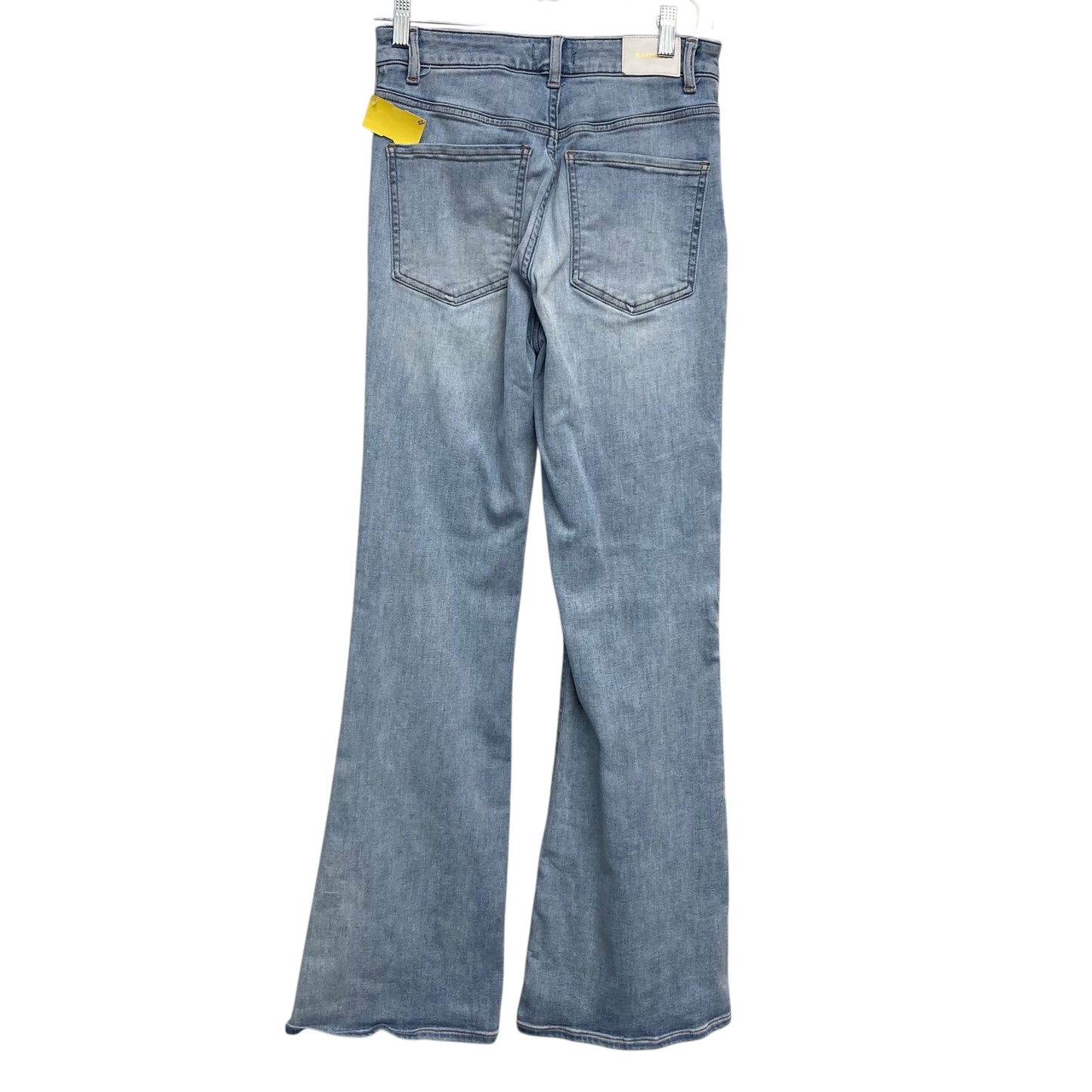 Jeans Flared By Express In Blue Denim, Size:4