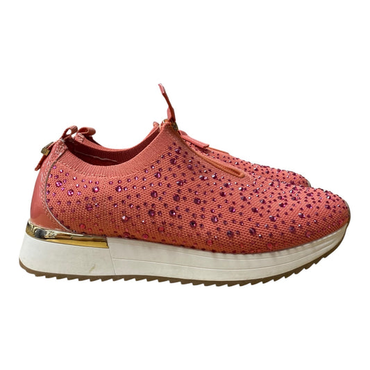Shoes Athletic By Clothes Mentor In Pink, Size:7