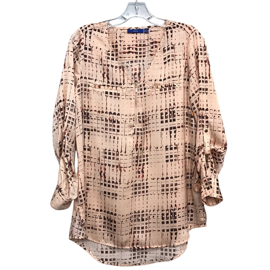 Top Ls By Apt 9 In Peach, Size:S