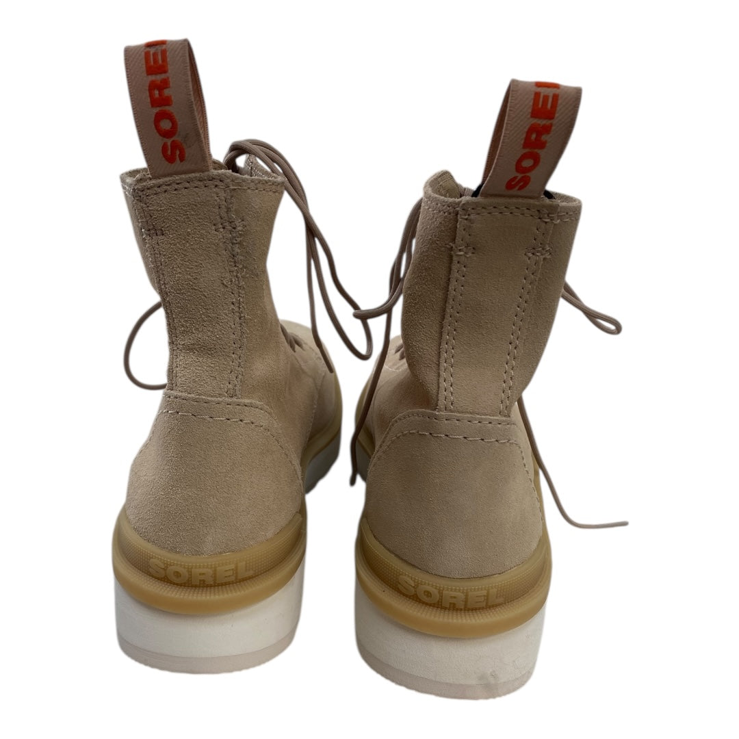 Boots Designer By Sorel In Tan, Size:8