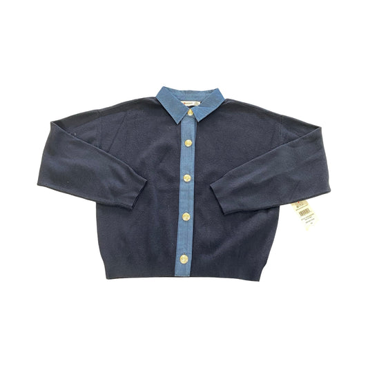 Sweater Cardigan By 89Th And Madison In Navy, Size:S