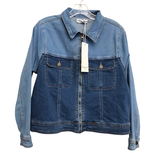 Jacket Denim By Revelation In Blue Denim, Size:S