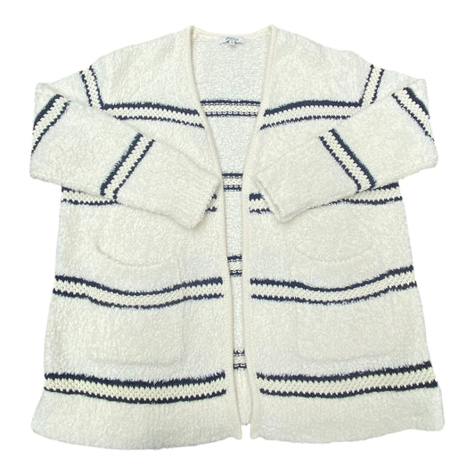 Sweater Cardigan By Madewell In Striped Pattern, Size:M