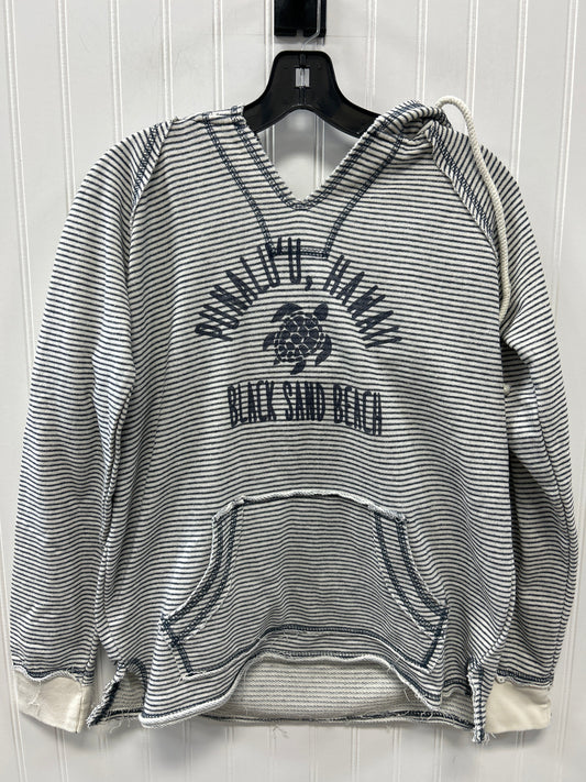 Sweatshirt Hoodie By Blue 84 In Blue & White, Size:M