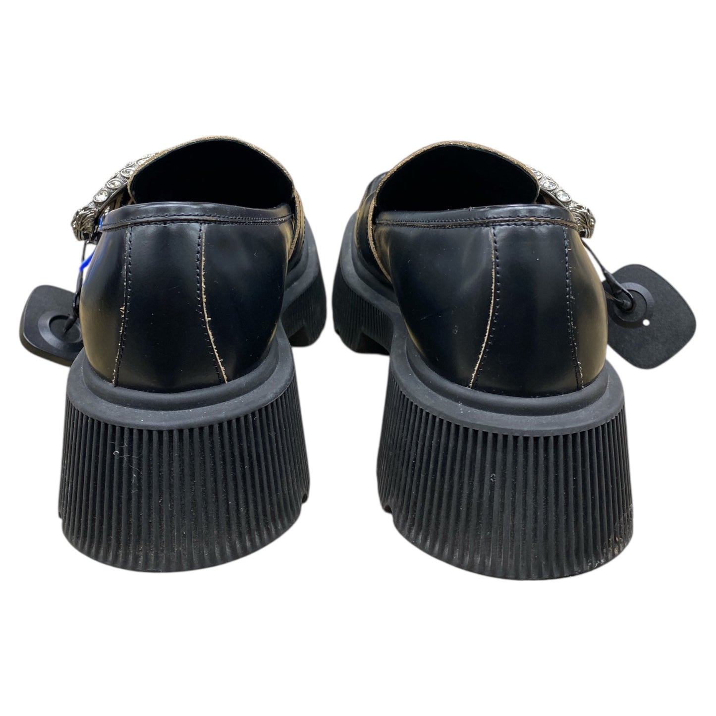 Shoes Luxury Designer By Gucci In Black, Size:6.5