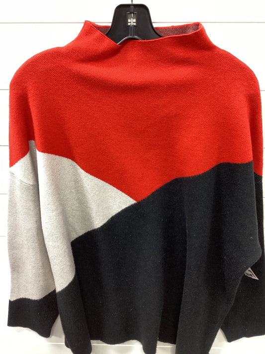 Top Ls By Tahari In Black & Red, Size:2X