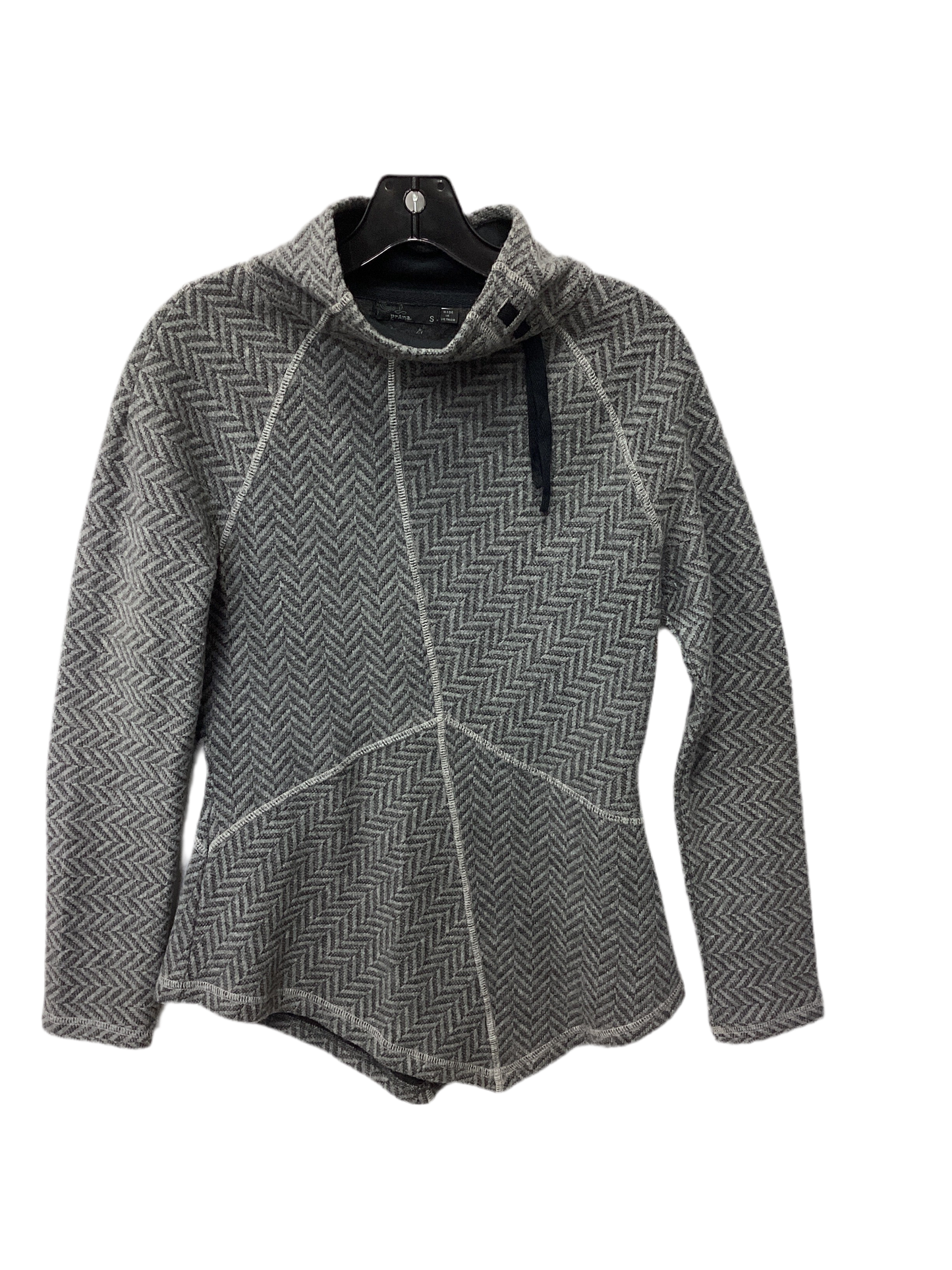 Athletic Jacket By Prana In Grey, Size:S