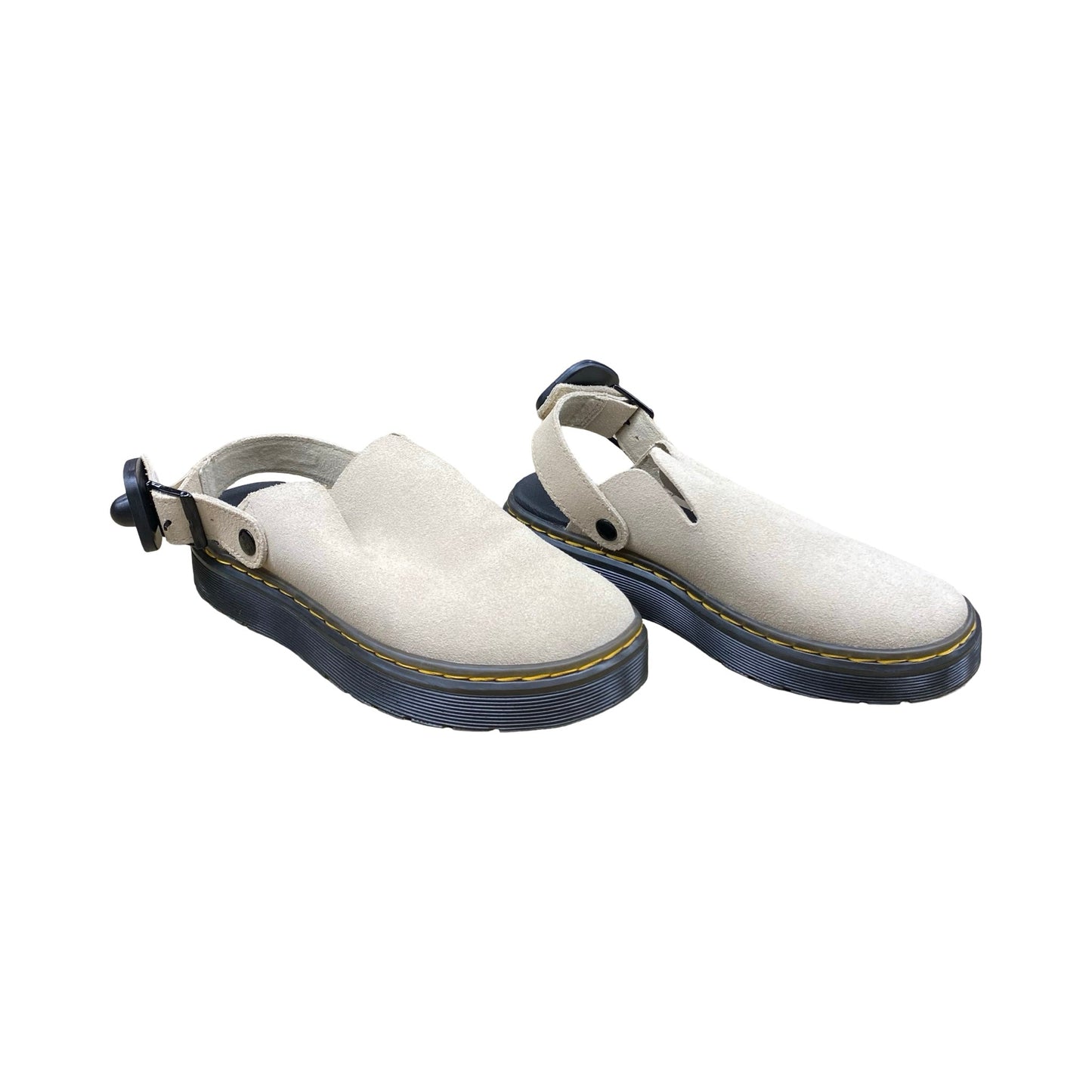Shoes Designer By Dr Martens In Cream, Size:5