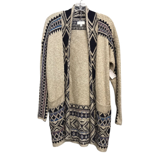 Cardigan By Lucky Brand In Beige, Size:S