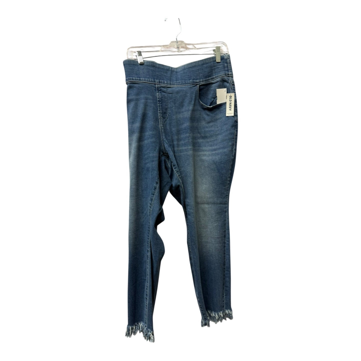 Jeans Cropped By Old Navy In Blue, Size:24