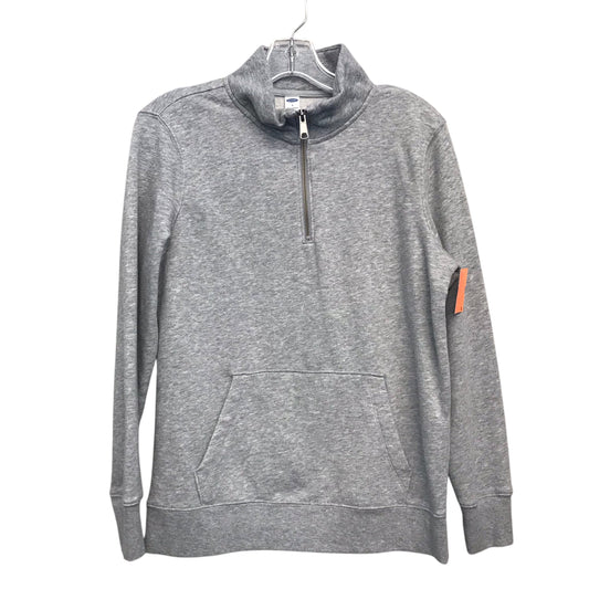 Athletic Sweatshirt Collar By Old Navy In Grey, Size:S