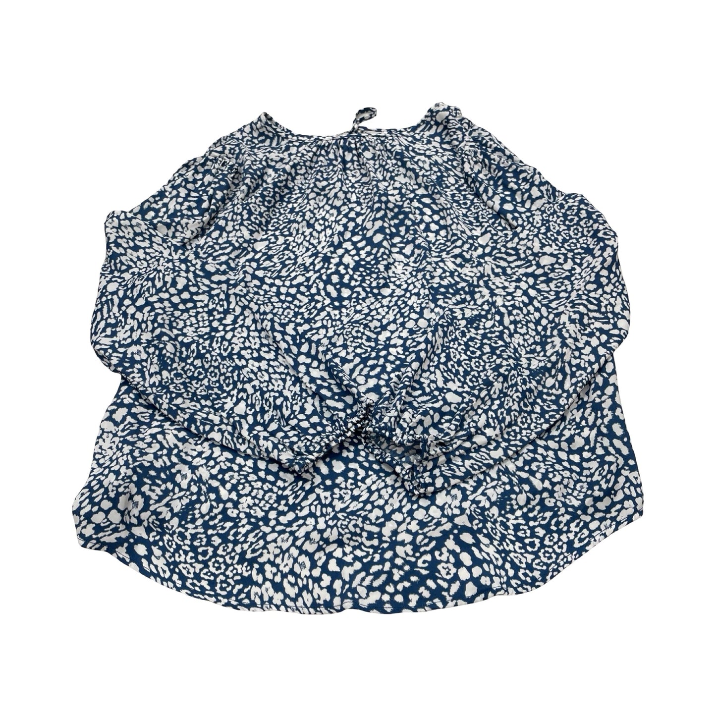 Top Ls By Banana Republic In Blue & White, Size:Lp