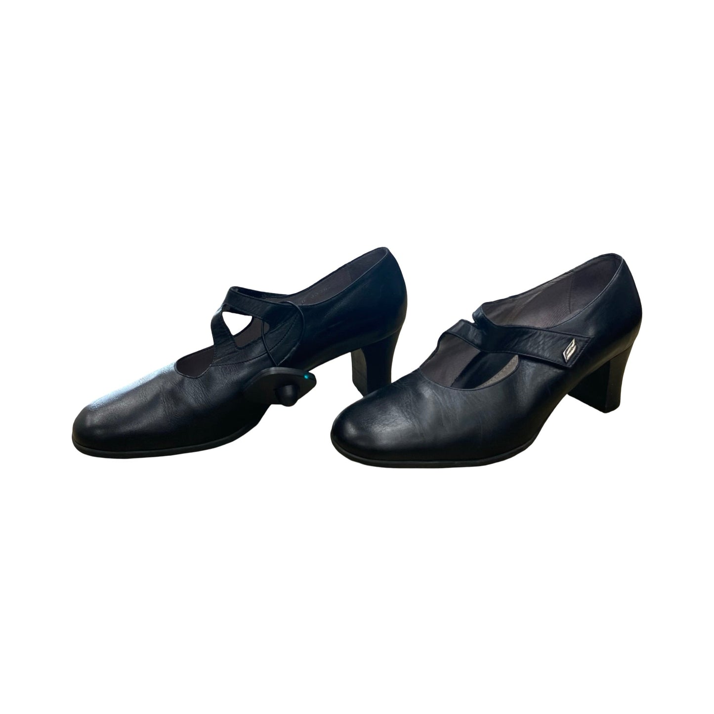 Shoes Heels Block By Cmc In Black, Size:9