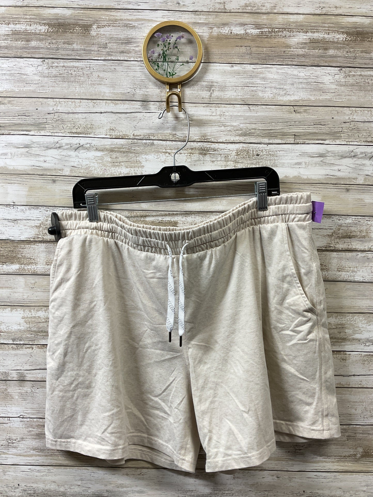 Athletic Shorts By Pacific Trail In Beige, Size:Xxxl