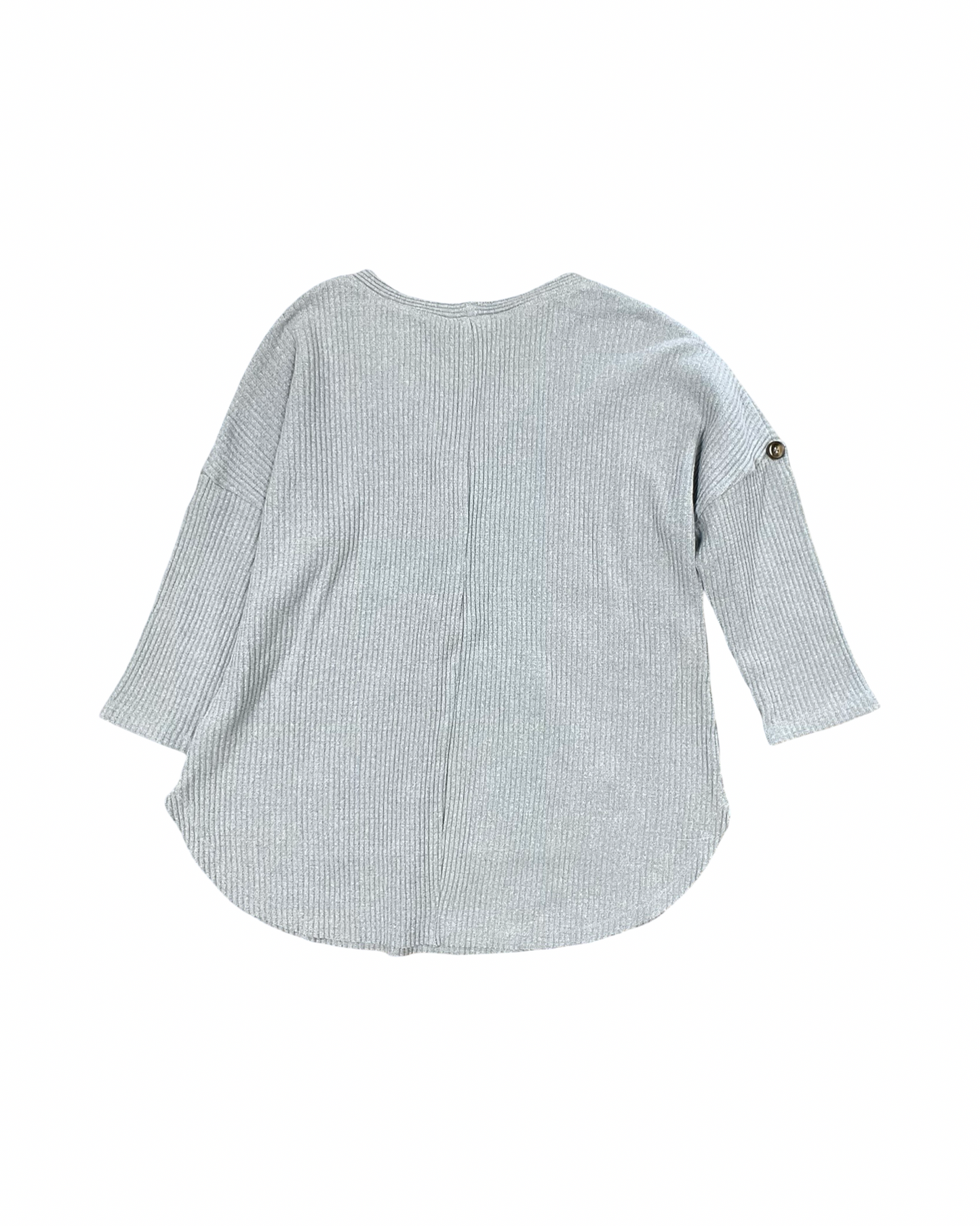 Top 3/4 Sleeve By Main Strip In Blue, Size:S
