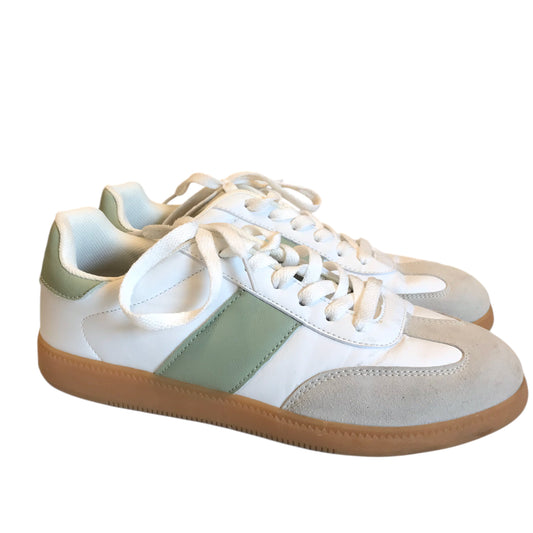 Shoes Sneakers By Nautica In Green & White, Size:9