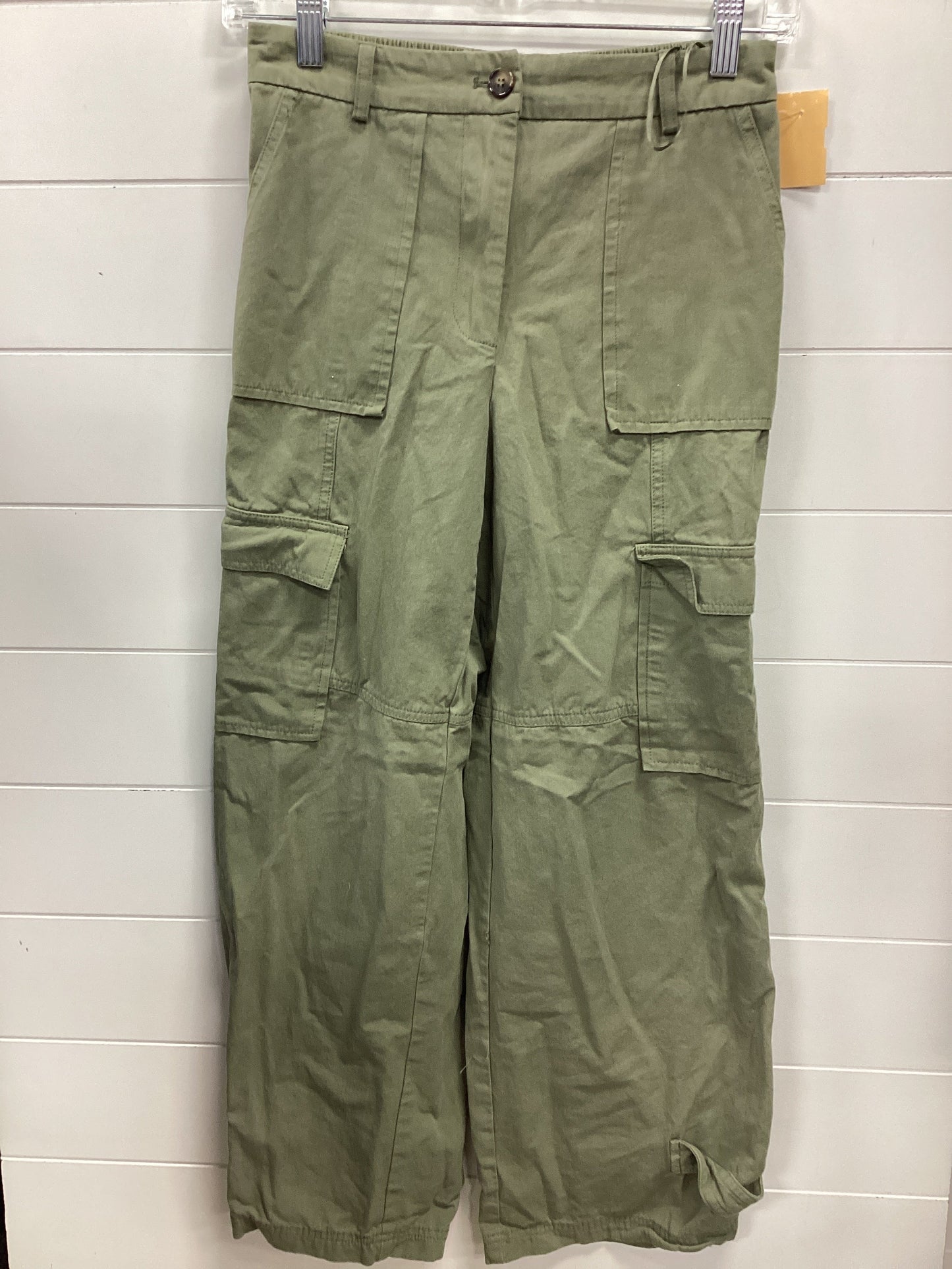Pants Cargo & Utility By And Now This In Green, Size:Xs