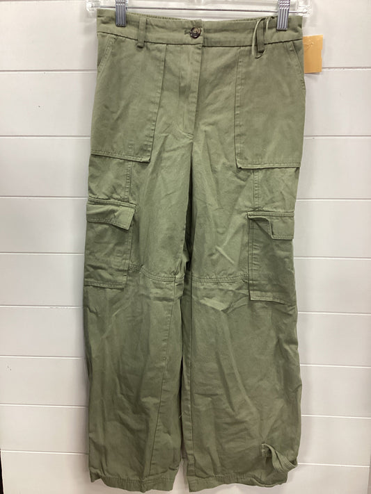 Pants Cargo & Utility By And Now This In Green, Size:Xs