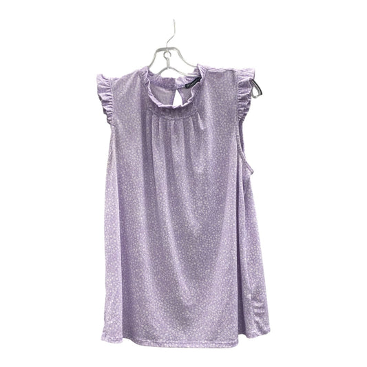 Top Ss By Adrianna Papell In Purple, Size:M