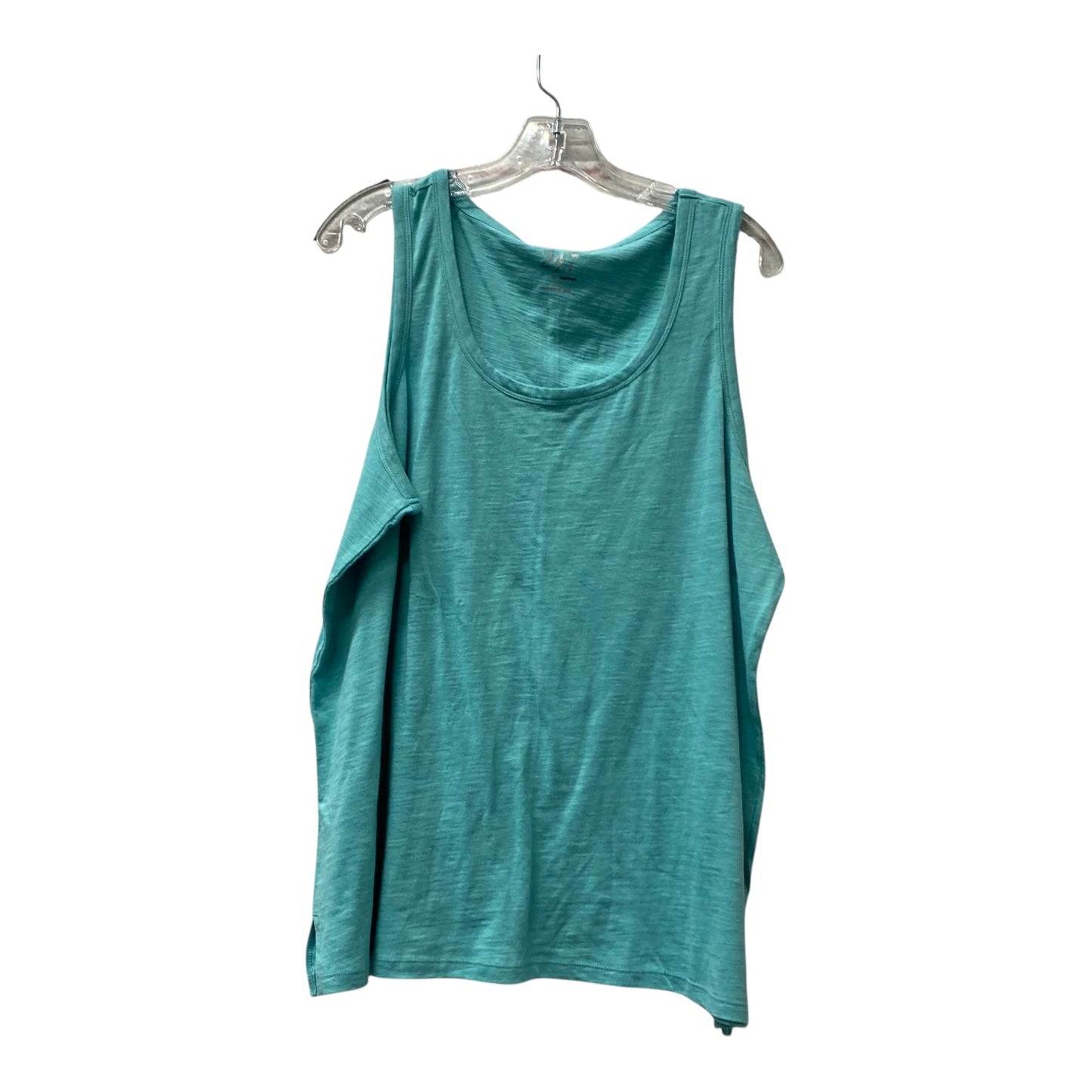 Top Sleeveless Basic By Maurices In Blue, Size:1X